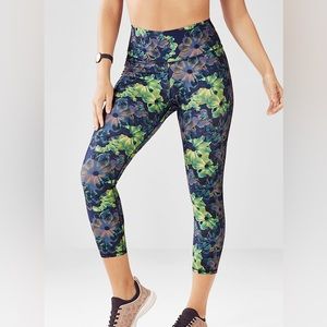 Highwaisted printed PowerHold Capri